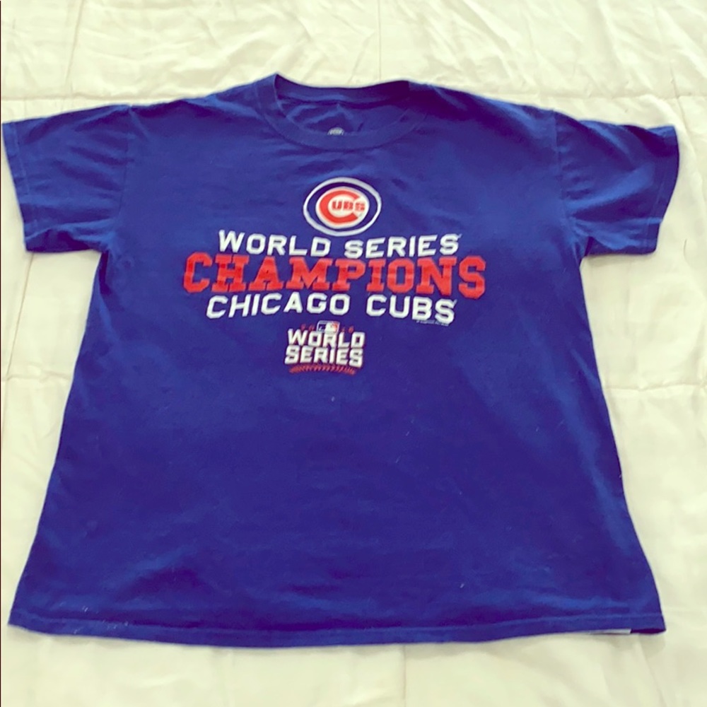 Cubs World Series champs t shirt sz small
